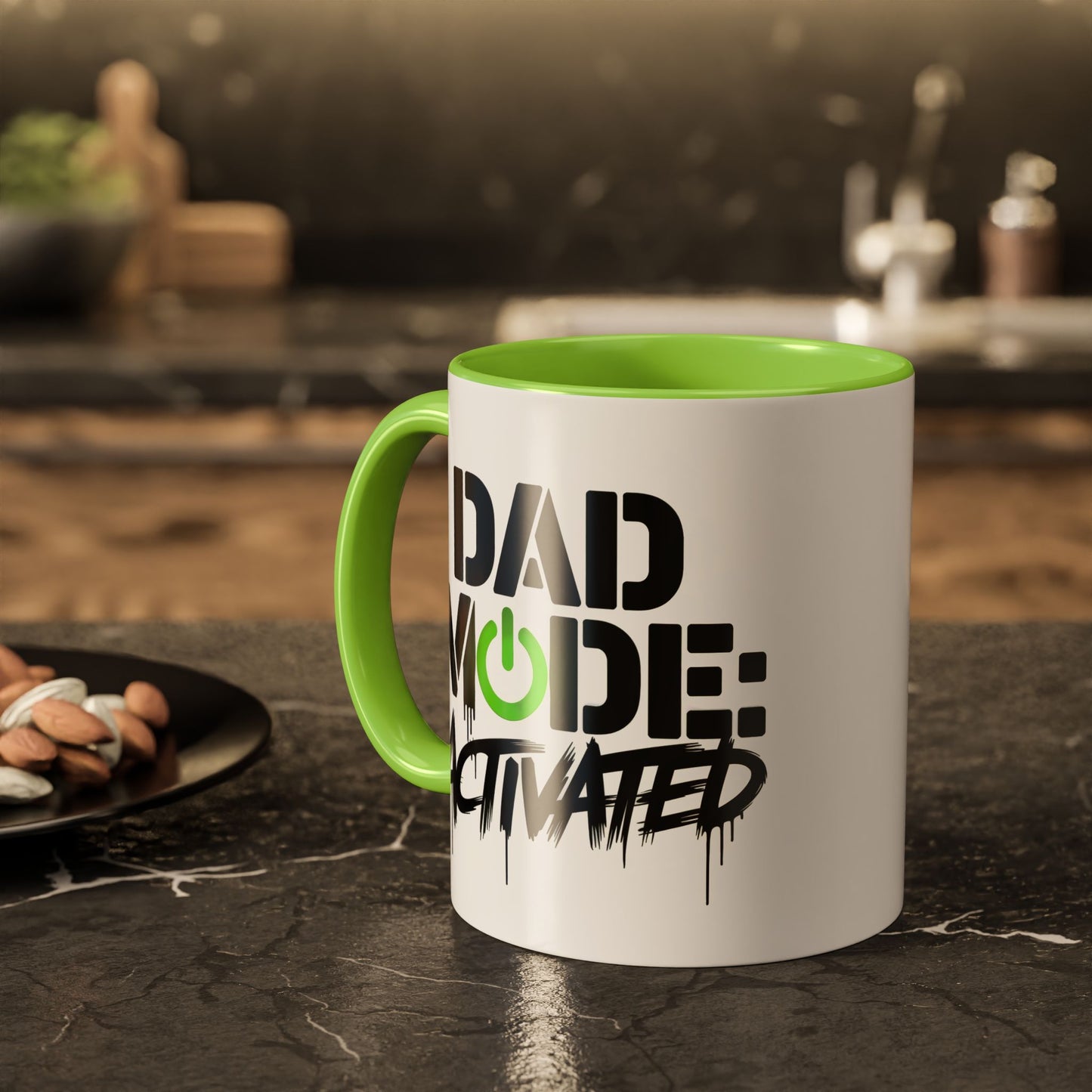 Dad Mode Activated Colorful Mug for Dads, Gifts for Dads, Funny Coffee Mugs, Father's Day Gift, 11oz & 15oz