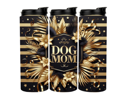 Dog mom sports tumbler