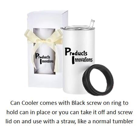 2 in 1 Just Waiting for Halloween 16 oz Tumbler with Lid and Straw and also a Can cooler