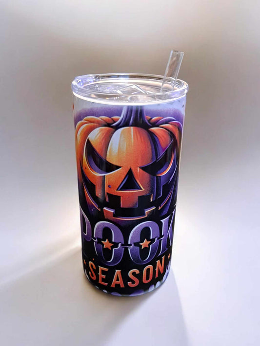 Spooky Season 2 in 1 Tumbler with Lid and Straw and also Can Cooler 16 oz