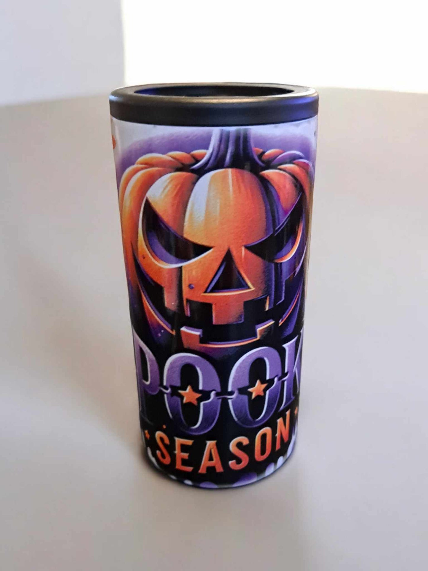 Spooky Season 2 in 1 Tumbler with Lid and Straw and also Can Cooler 16 oz