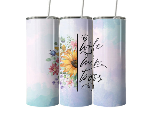 Mother's Day Wife Mom Boss Tumbler 
